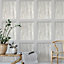 Muriva Beige Marble Pearl effect Embossed Wallpaper