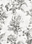 Muriva Black/White Floral 3D effect Patterned Wallpaper