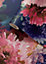 Muriva Blue Floral 3D effect Patterned Wallpaper