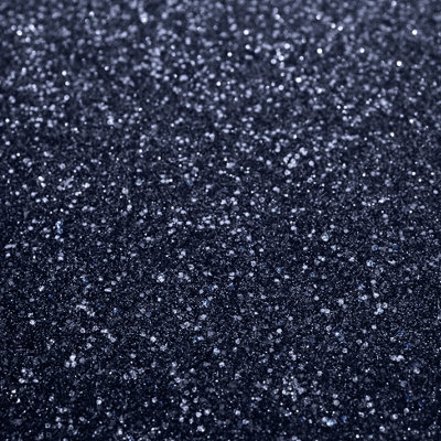 Muriva Blue Glitter Glitter effect Embossed Wallpaper DIY at B&Q