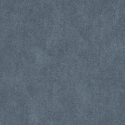 Muriva Blue Texture Metallic effect Embossed Wallpaper