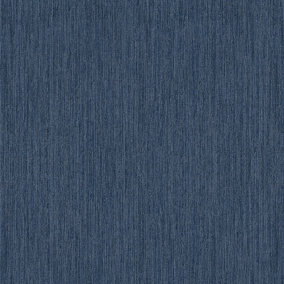 Muriva Blue Texture Metallic & glitter effect Embossed Wallpaper