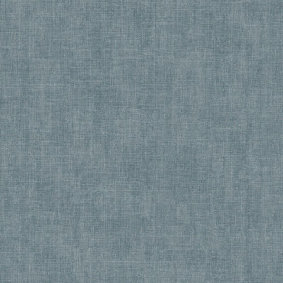 Muriva Blue Texture Woven effect Embossed Wallpaper