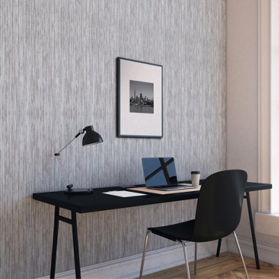 Muriva Bronze Texture Metallic & glitter effect Embossed Wallpaper