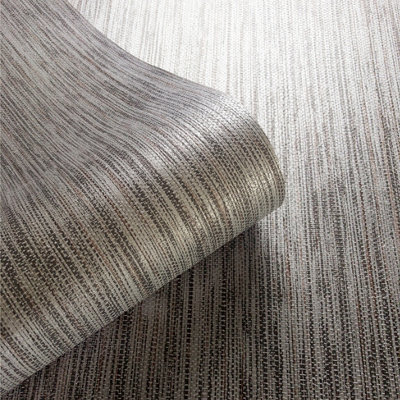 Muriva Bronze Texture Metallic & glitter effect Embossed Wallpaper