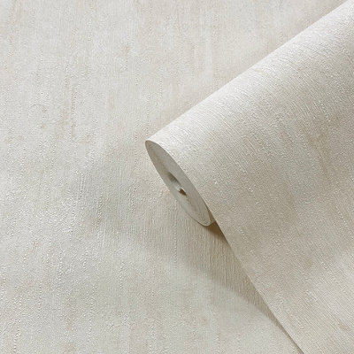 Muriva Cream Floral Mica effect Embossed Wallpaper