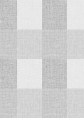 Muriva Grey Check Fabric effect Patterned Wallpaper