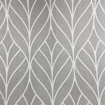 Muriva Grey Geometric Metallic & glitter effect Embossed Wallpaper