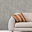 Muriva Grey Texture Concrete effect Embossed Wallpaper