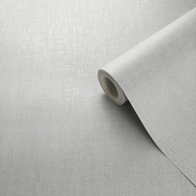 Muriva Grey Texture Shimmer effect Embossed Wallpaper