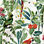 Muriva Multicolour Tropical Fabric effect Embossed Wallpaper