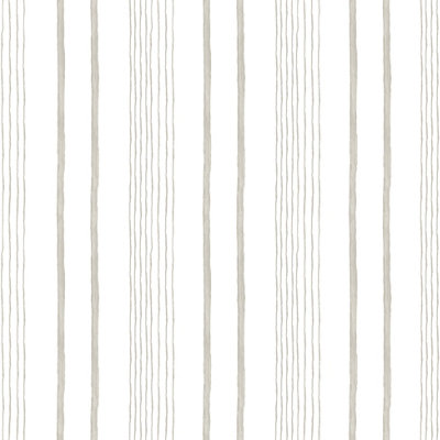 Muriva Natural Stripe Water coloured effect Embossed Wallpaper