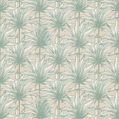 Muriva Natural Tropical Distressed effect Embossed Wallpaper