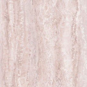Muriva Pink Marble Pearl effect Embossed Wallpaper