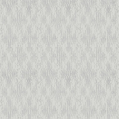 Muriva Silver Texture Metallic effect Embossed Wallpaper