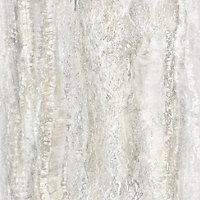 Muriva Taupe Marble Pearl effect Embossed Wallpaper