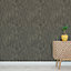 Muriva Taupe Texture Glitter effect Embossed Wallpaper