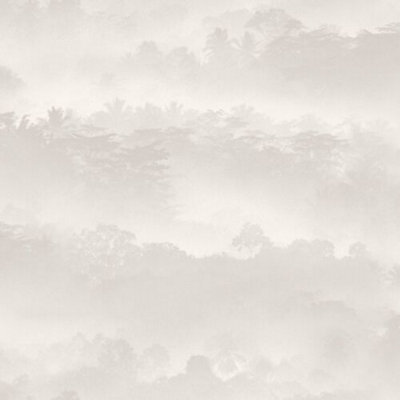 Muriva Tropical Landscape Taupe Wallpaper 188502 - Feature Jungle Landscape