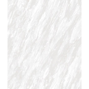 Muriva WHITE MARBLE Metallic & glitter effect Patterned WALLPAPER