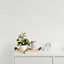 Muriva White Texture Glitter effect Embossed Wallpaper