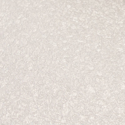 Muriva White Texture Metallic effect Embossed Wallpaper