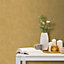 Muriva Yellow Texture Woven effect Embossed Wallpaper