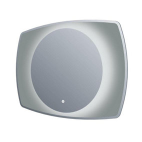 Murphy LED Illuminated Backlit Bathroom Mirror (H)600mm (W)800mm