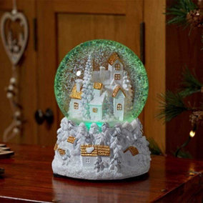 Musical Snowglobe with Colour Changing LED's