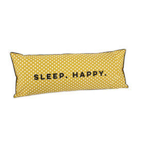 Mustard Sleep Happy Body Pillow