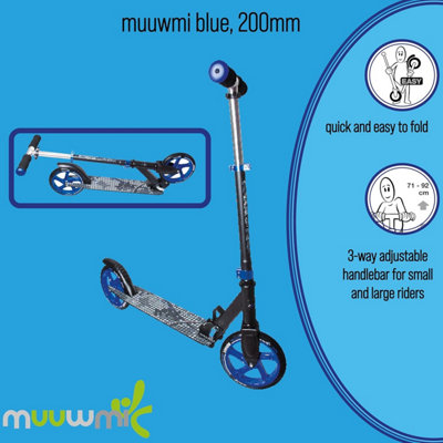 muuwmi - Aluminium Scooter Pro - Tretroller - grün