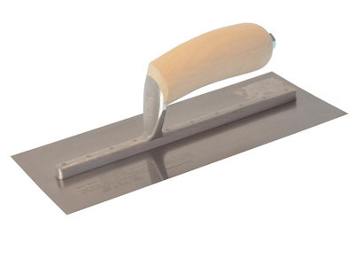 Mxs1Ss Plasterer'S Finishing Trowel Stainless Steel Wooden Handle 11 X 4.1/2In