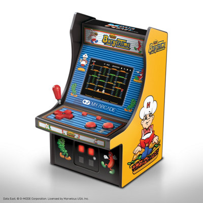 My Arcade Micro Player 6.75 Burgertime Collectible Retro