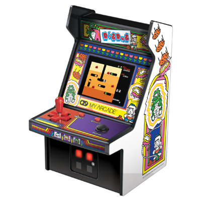 My Arcade Micro Player 6.75 Dig Dug Collectible Retro