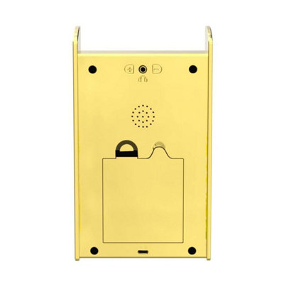 My Arcade Pac-Man 40th Anniversary Micro Player - Gold Miniature Arcade Cabinet, 6.75 Inch Collectible, Fully Playable Game