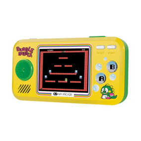 My Arcade Pocket Player Bubble Bobble Portable Gaming System (3 Games In 1)