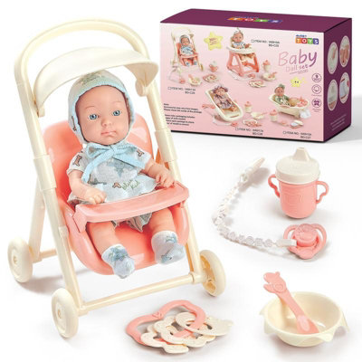 My First Baby Doll Baby Doll Set with Accessories, Baby Dolls for Girls ...