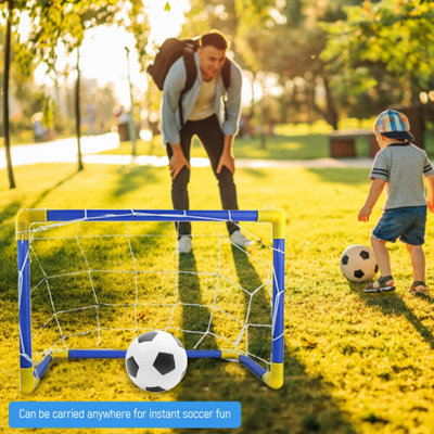 My First Mini Football Goals for Toddlers - Portable Football Goals ...