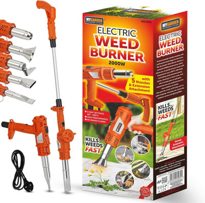 My Garden Electric Weed Burner 2000W Garden Weed Burner With 5