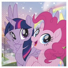 My Little Pony 2 Ply Napkins (Pack of 20) Multicoloured (One Size)