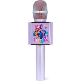 My Little Pony Karaoke Microphone Purple (One Size)