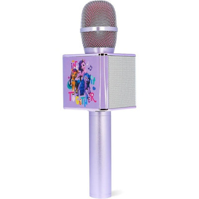 My Little Pony Karaoke Microphone Purple One Size