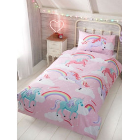 My Little Unicorn 4in1 Junior Bedding Bundle (Duvet, Pillow, Covers)