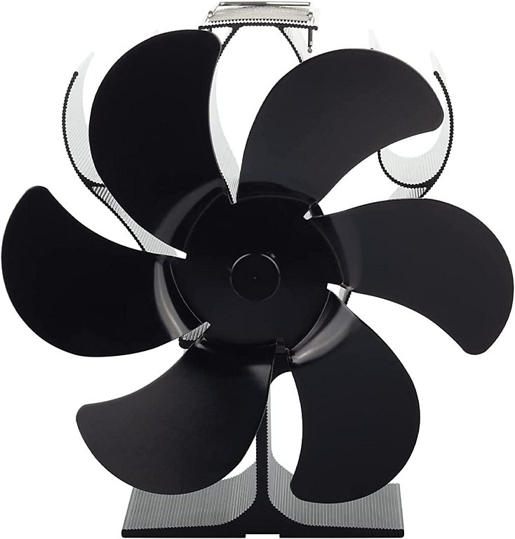 My Stove 6-Blade Heat Powered Stove Fan