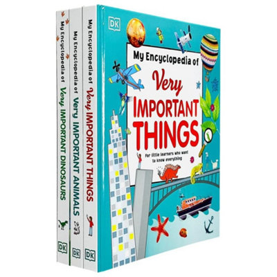 My Very Important Encyclopedias Series By DK 3 Books Collection Set (My ...