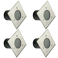 MYAH - CGC Four Square Small Stainless Steel Inground Or Decking Lights