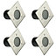 MYAH - CGC Four Square Small Stainless Steel Inground Or Decking Lights
