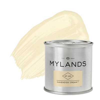MYLANDS Cavendish Cream 120 Plant-Based Decorative Floor Satin Paint, 5L