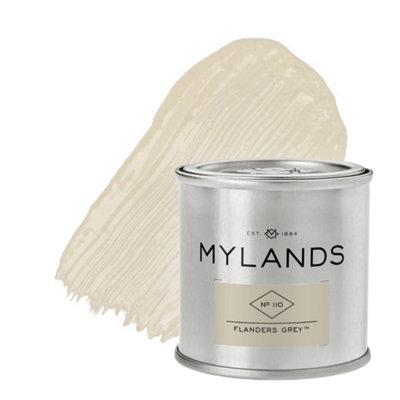 MYLANDS Flanders Grey 110 Plant-Based Multi-Surface Satin Paint, 5L