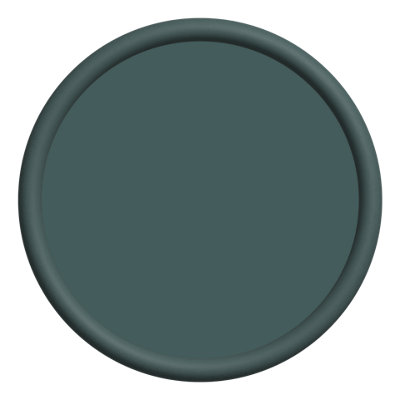 MYLANDS FTT-013 Dark Green Plant-Based Multi-Surface Satin Paint, 5L