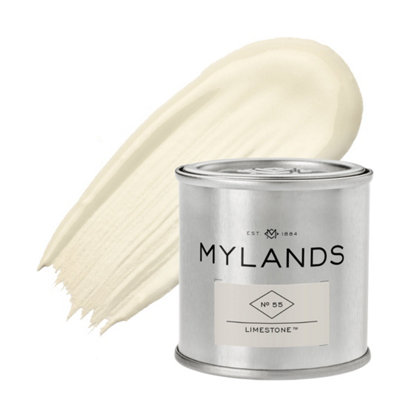 MYLANDS Limestone 55 Plant-Based Decorative Floor Satin Paint, 5L